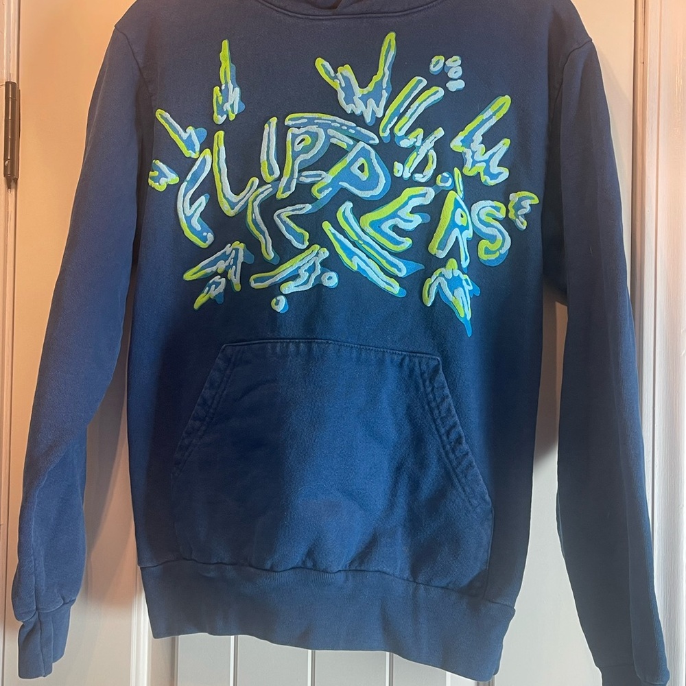 Flippers Roller Boogie Palace 1979-81__2021 blue unisex hoodie